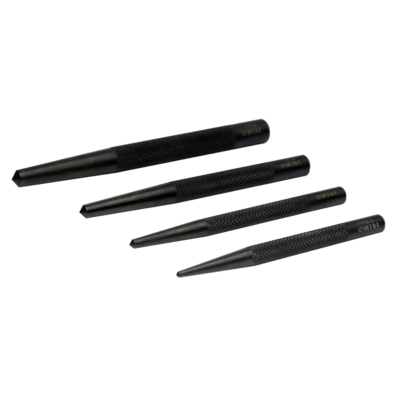 Conjunto de punções centrais de 4 pcs - 2,5-4-6-8 mm Conjunto de punções centrais de 4 pcs - 2,5-4-6-8 mm