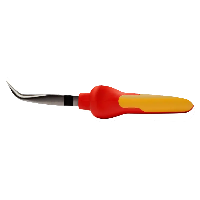 Alicate de pontas dobradas isolado 160 mm Alicate de pontas dobradas isolado 160 mm