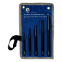 Conjunto de punções de pino cónicos, 5 Pcs 2-4-6-8-10 mm