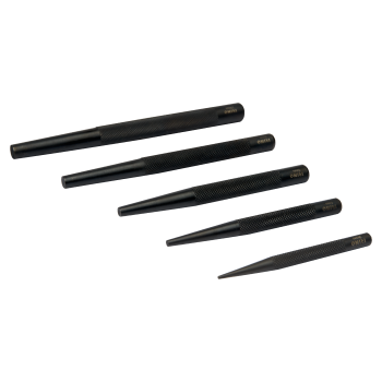 Conjunto de punções de pino cónicos, 5 Pcs 2-4-6-8-10 mm