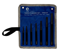 Conjunto de punções de pino cónicos, 7 Pcs 2-3-4-5-6-8-10 mm