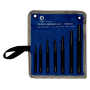 Conjunto de punções de pino cónicos, 7 Pcs 2-3-4-5-6-8-10 mm