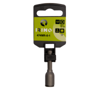 Chave de porcas elétrica de 1/4 com anel de retenção 10 mm