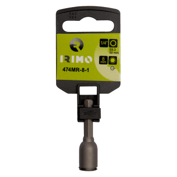 Chave de porcas elétrica de 1/4 com anel de retenção 10 mm