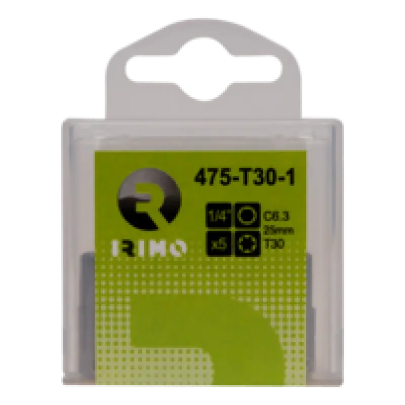 Pontas 1/4 T5, 25 mm, caixa de 10 pcs Pontas 1/4 T5, 25 mm, caixa de 10 pcs
