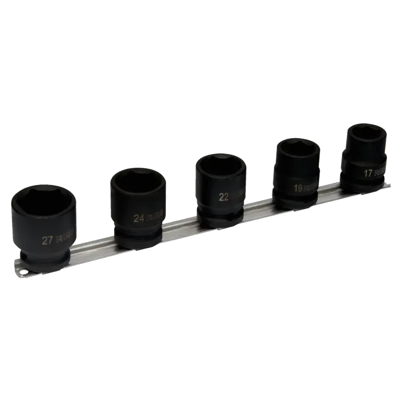 Conjunto de chaves de impacto de 1/2, 5 Pcs Conjunto de chaves de impacto de 1/2, 5 Pcs