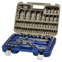 Conjunto de chaves de caixa de 1/4 - 1/2 108 Pcs
