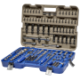 Conjunto de chaves de caixa 1/4-3/8-1/2, 172 peças