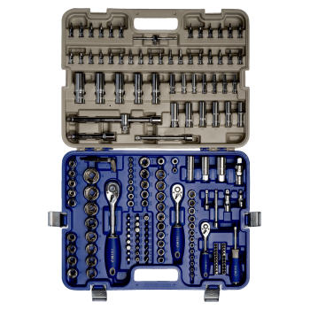 Conjunto de chaves de caixa 1/4-3/8-1/2, 172 peças