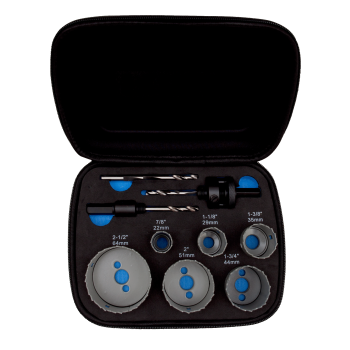 Conjunto de serras craneanas em bimetal, 6 Pcs 22-64