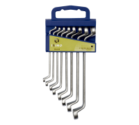 Conjunto de chaves de bocas de anéis de duplo deslocamento 6X7-20X22, suporte com 8 pcs