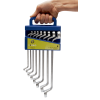 Conjunto de chaves de bocas de anéis de duplo deslocamento 6X7-20X22, suporte com 8 pcs Conjunto de chaves de bocas de anéis de duplo deslocamento 6X7-20X22, suporte com 8 pcs