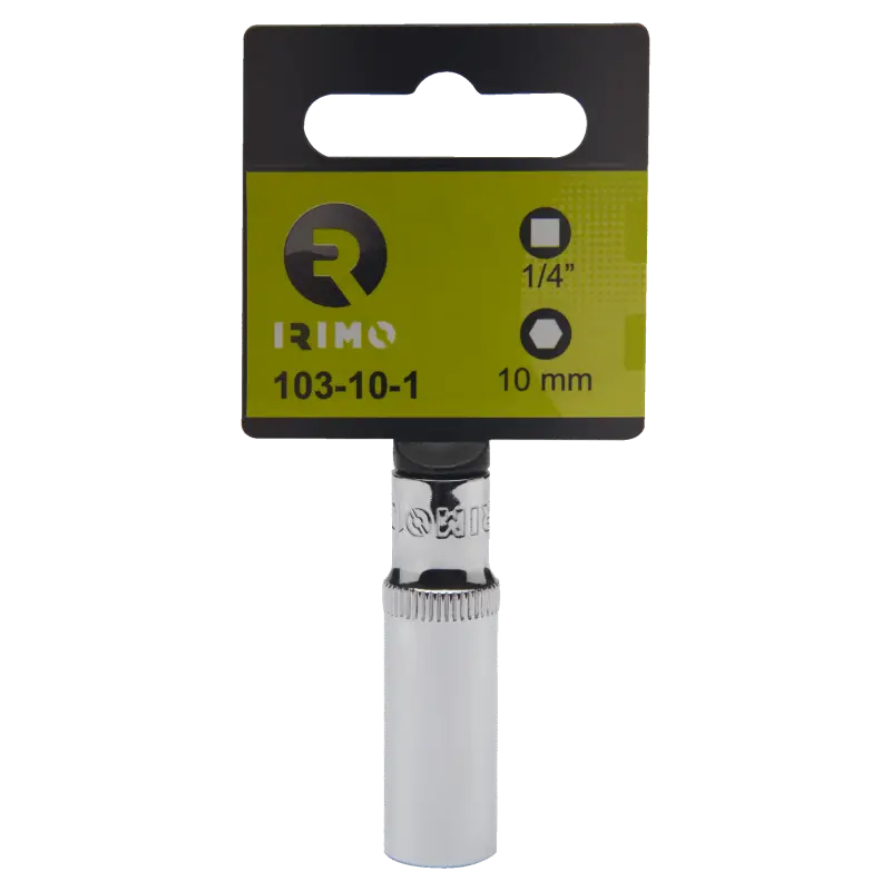 Chave de caixa 1/4 sextavada profunda 13 mm Chave de caixa 1/4 sextavada profunda 13 mm