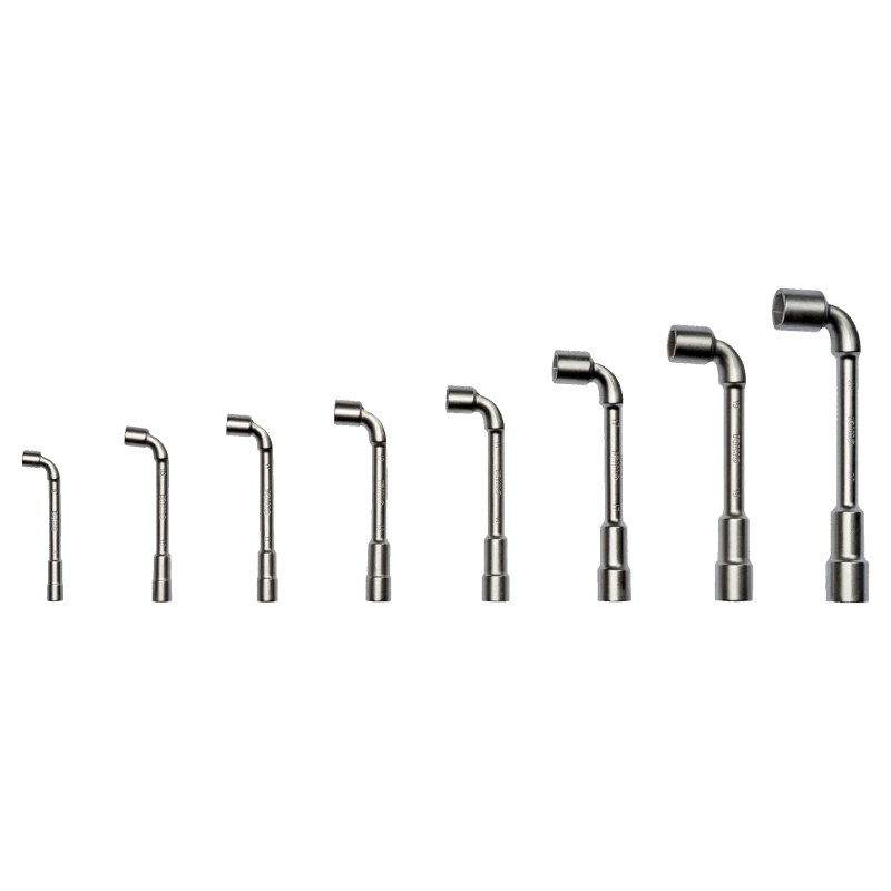 Conjunto de chaves de caixa de tubo aberto 8 pcs carteira sextavada Conjunto de chaves de caixa de tubo aberto 8 pcs carteira sextavada