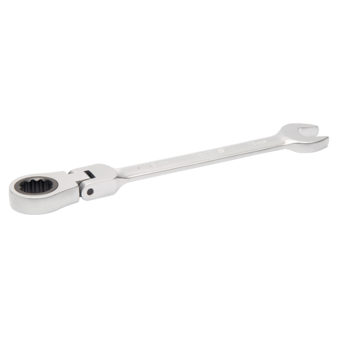 Chaves de boca e roquete combinadas com cabeça flexível 14 mm, clip Chaves de boca e roquete combinadas com cabeça flexível 14 mm, clip