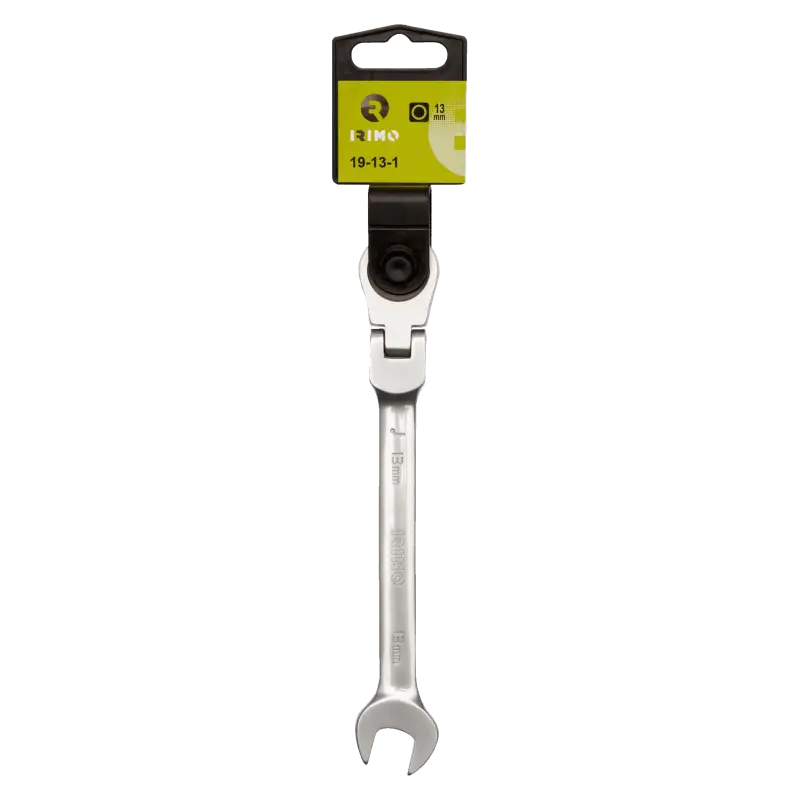 Chaves de boca e roquete combinadas com cabeça flexível 8 mm, clip Chaves de boca e roquete combinadas com cabeça flexível 8 mm, clip
