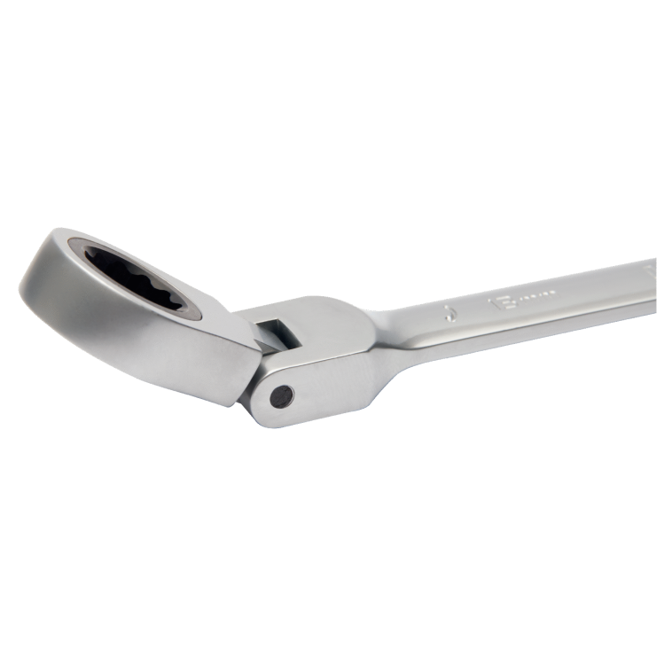 Chaves de boca e roquete combinadas com cabeça flexível 14 mm, clip Chaves de boca e roquete combinadas com cabeça flexível 14 mm, clip