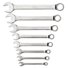 Conjunto de chaves de bocas combinadas 8-22, 8 pcs em suporte Conjunto de chaves de bocas combinadas 8-22, 8 pcs em suporte
