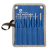 Conjunto de punções de pino paralelo octogonal de 6 Pcs 2-3-4-5-6-8 mm