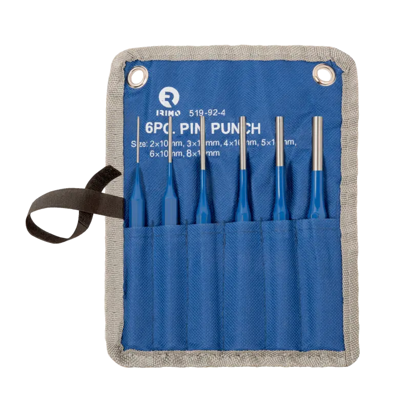 Conjunto de punções de pino paralelo octogonal de 6 Pcs 2-3-4-5-6-8 mm Conjunto de punções de pino paralelo octogonal de 6 Pcs 2-3-4-5-6-8 mm