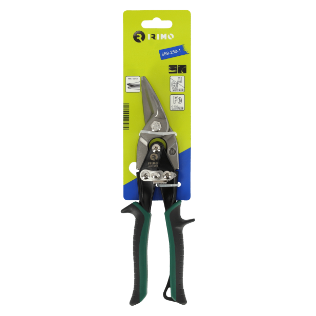 Tesoura metálica de aviação de corte à direita 250 mm Tesoura metálica de aviação de corte à direita 250 mm