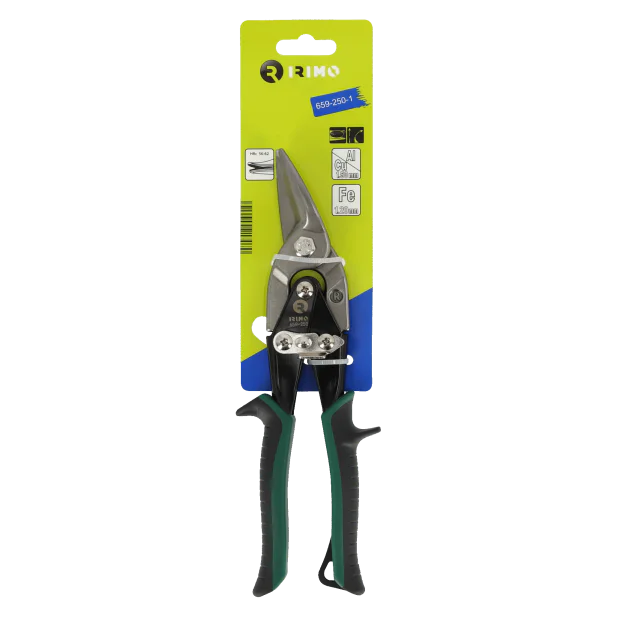 Tesoura metálica de aviação de corte à direita 250 mm Tesoura metálica de aviação de corte à direita 250 mm