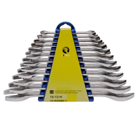 Chave de extremidade aberta dupla 6X7-30X32 12 Pcs, clip