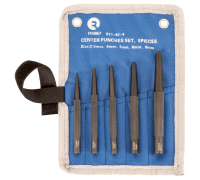 Conjunto de punções centrais de 5 pcs - 2,5-4-5-6-8 mm