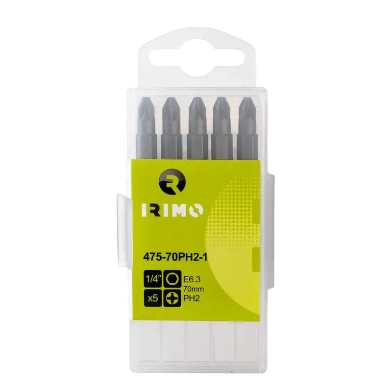 Pontas 1/4 PH3, 70 mm, caixa de 5 pcs Pontas 1/4 PH3, 70 mm, caixa de 5 pcs