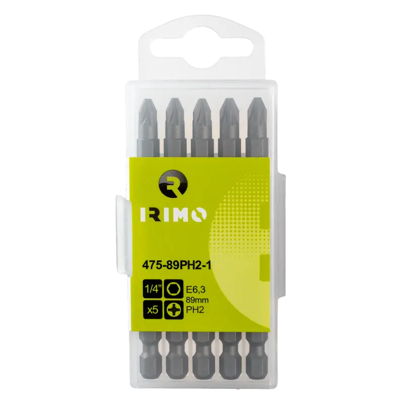 Pontas 1/4 PH3, 89 mm, caixa com 5 Pcs Pontas 1/4 PH3, 89 mm, caixa com 5 Pcs