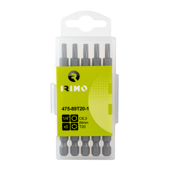 Pontas 1/4 T25, 89 mm, caixa de 5 pcs