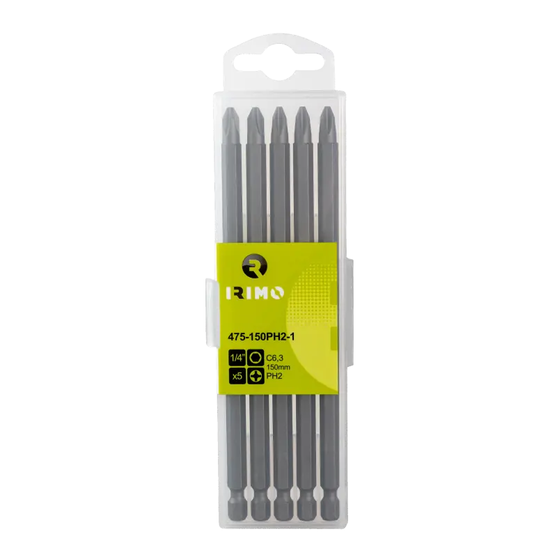 Pontas 1/4 PH1, 150 mm, caixa com 5 Pcs Pontas 1/4 PH1, 150 mm, caixa com 5 Pcs