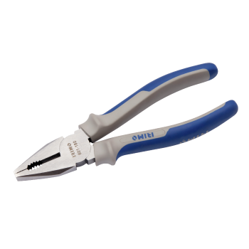 Alicate combinado de 180 mm com pegas em bimaterial Alicate combinado de 180 mm com pegas em bimaterial