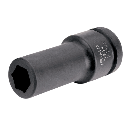 Chave de impacto de 1 sextavada profunda 22 mm Chave de impacto de 1 sextavada profunda 22 mm