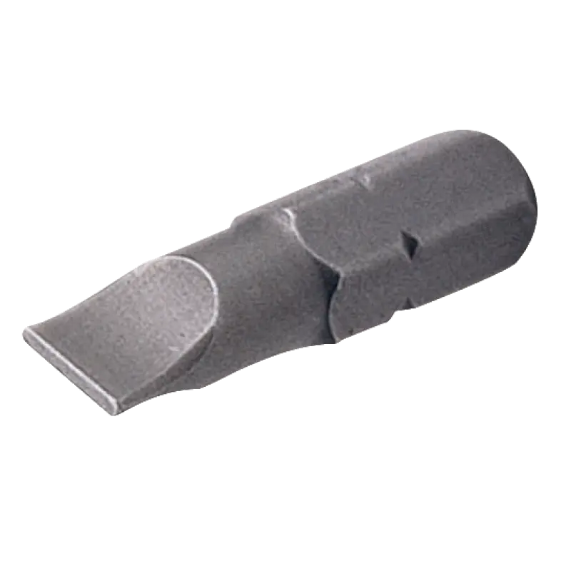 Pontas de fendas 1/4, 4.5, 25 mm, caixa de 10 pcs Pontas de fendas 1/4, 4.5, 25 mm, caixa de 10 pcs