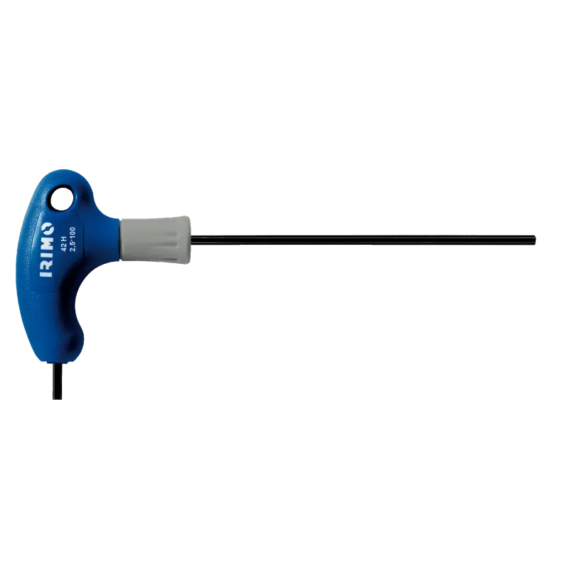 Chave de parafusos sextavada com pega em T 3X100 mm Chave de parafusos sextavada com pega em T 3X100 mm