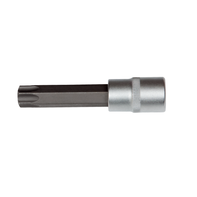 Chave de caixa com pontas 1/2, Torx inviolável TR80, 100 mm Chave de caixa com pontas 1/2, Torx inviolável TR80, 100 mm