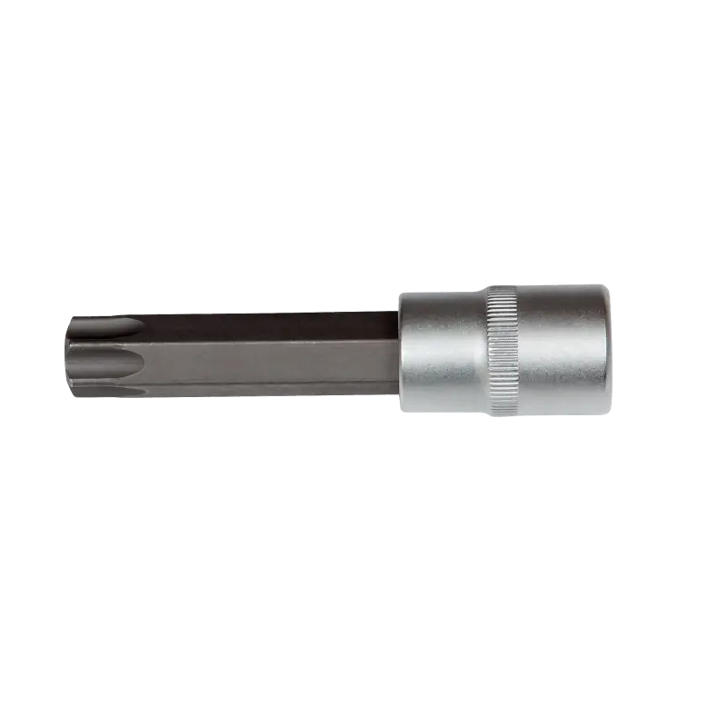 Chave de caixa com pontas 1/2, Torx inviolável TR80, 100 mm Chave de caixa com pontas 1/2, Torx inviolável TR80, 100 mm