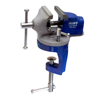 Torno de bancada pequeno 50 mm em embalagem blister Torno de bancada pequeno 50 mm em embalagem blister