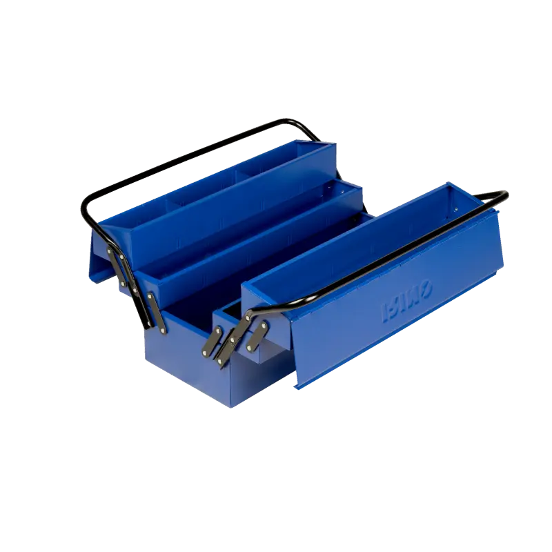 Caixas de ferramentas cantilever com 3 bandejas 400X210X190 Caixas de ferramentas cantilever com 3 bandejas 400X210X190