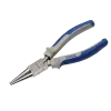 Alicate de pontas redondas de 160 mm com pegas em bimaterial
