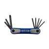 Pasta para chaves torx sextavadas em L 8 Pcs T9-T40 Pasta para chaves torx sextavadas em L 8 Pcs T9-T40