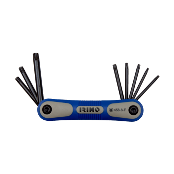 Pasta para chaves torx sextavadas em L 8 Pcs T9-T40 Pasta para chaves torx sextavadas em L 8 Pcs T9-T40