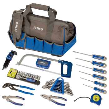 Saco de tecido com ferramentas, 73 ferramentas Saco de tecido com ferramentas, 73 ferramentas