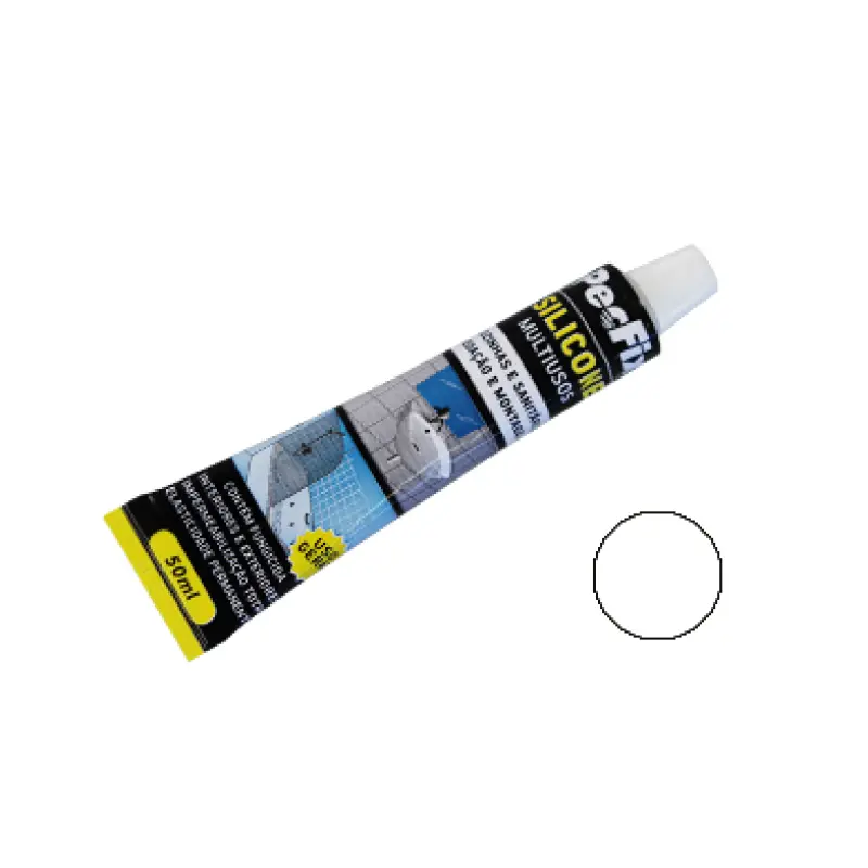 Bisnaga Silicone Multiusos 50ml Bisnaga Silicone Multiusos 50ml
