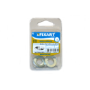 Blister Anilha DIN125/ISO7089 Fe Zn M12 Fixart Blister Anilha DIN125/ISO7089 Fe Zn M12 Fixart