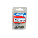 Blister Anilha Recart.Ext. DIN6798A Inox A2 M8 Fixart Blister Anilha Recart.Ext. DIN6798A Inox A2 M8 Fixart