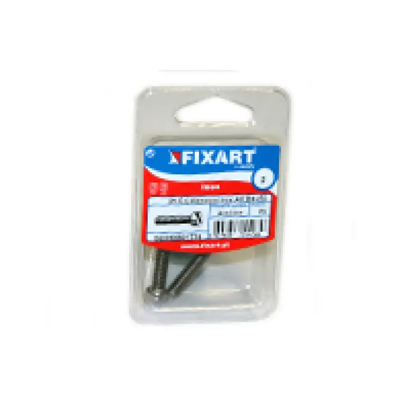 Blister Pf.C.Cil. Fnd DIN84/ISO1207 Inox A2 M6x50 Fixart Blister Pf.C.Cil. Fnd DIN84/ISO1207 Inox A2 M6x50 Fixart