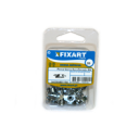 Blister Porca Garra PCL6919 Aço Zn M6 Fixart Blister Porca Garra PCL6919 Aço Zn M6 Fixart