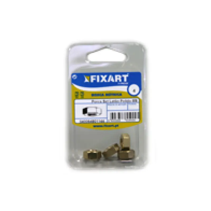 Blister Porca Sxt DIN934/ISO4032 Lat Pol M8 Fixart Blister Porca Sxt DIN934/ISO4032 Lat Pol M8 Fixart
